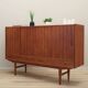 Enfilade en teck, design danois, années 1970, fabriqué par Børge Dam