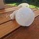 Rare vintage Italian wall lamp from the 1940s - opal glass