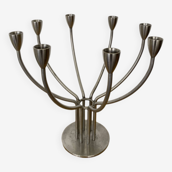 Hagberg design 8-light candlestick