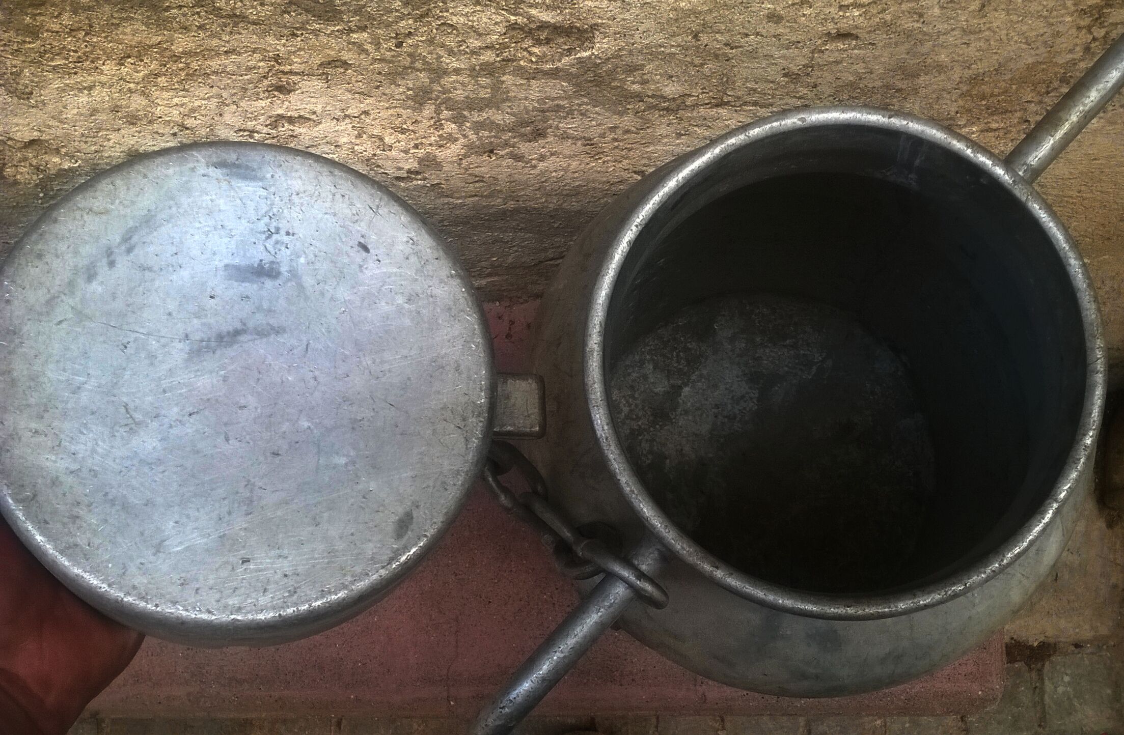 Vintage milk canister