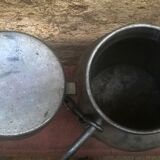 Vintage milk canister