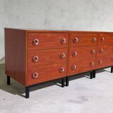 small Formica chest of drawers, 1960