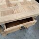 Solid oak table from the 1960s.