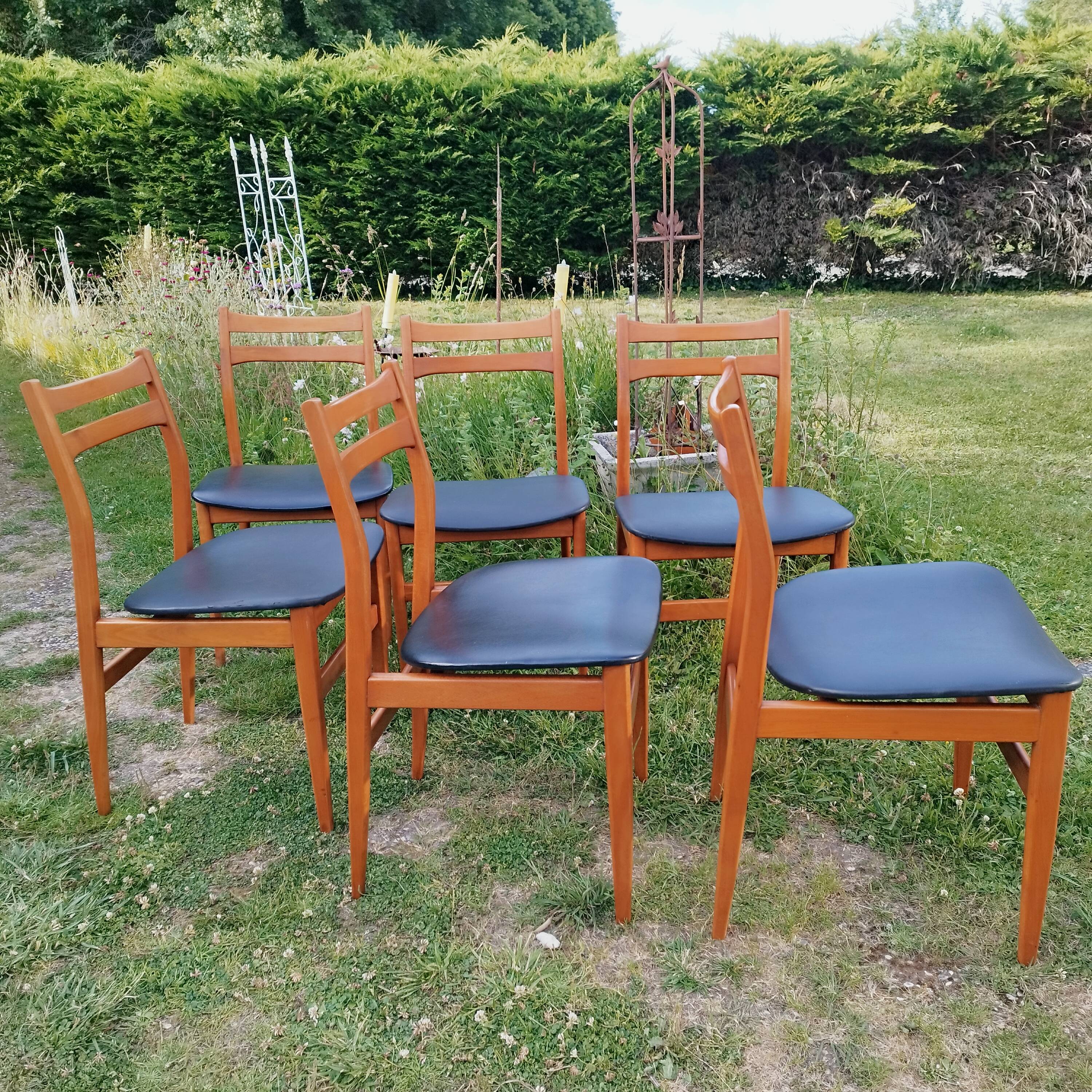 Chaises scandinaves vintage
