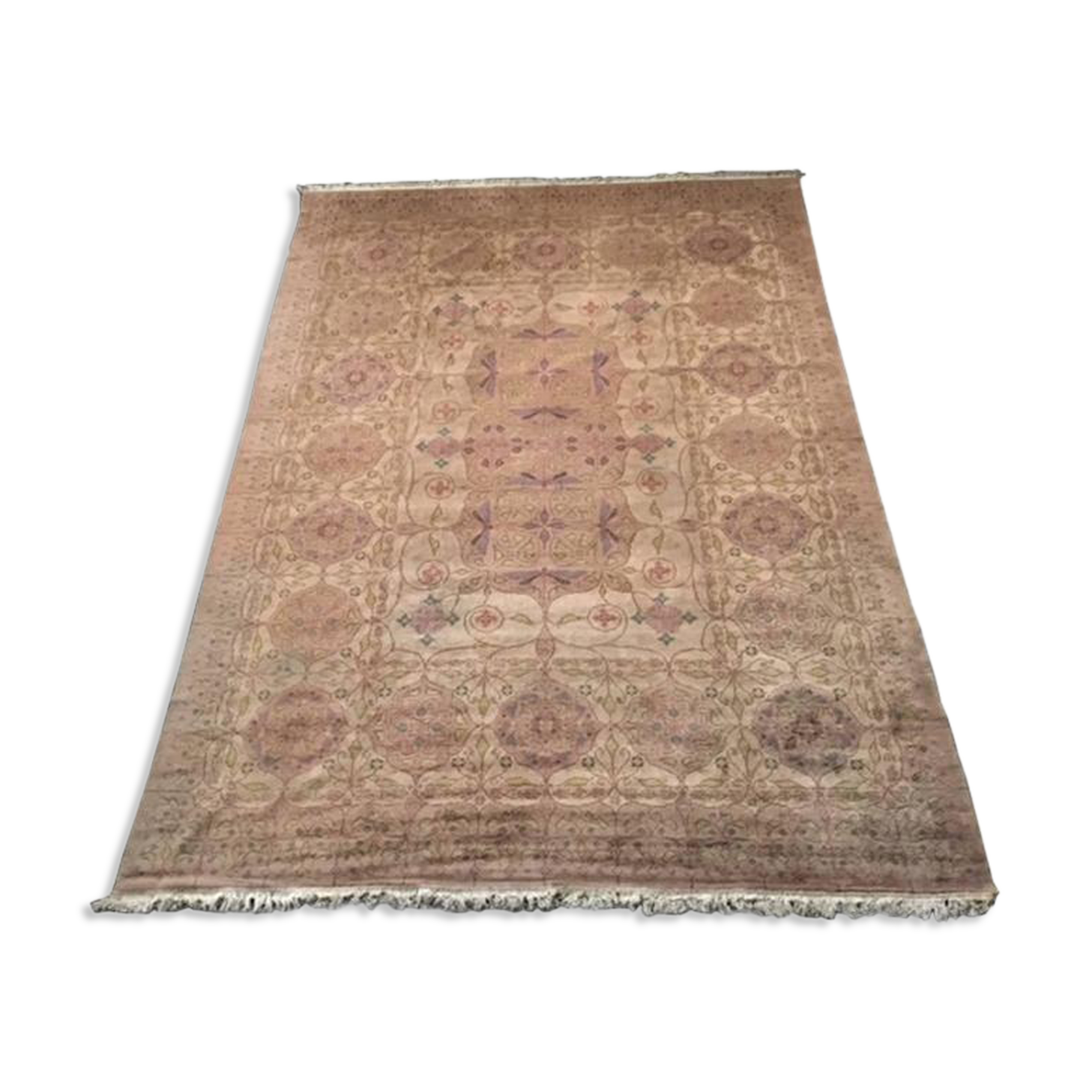 Carpet handmade new art with floral design Theo Nieuwenhuis 367x555cm