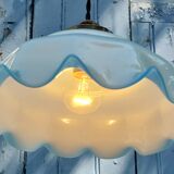 Suspension en opaline blue