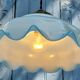 Suspension en opaline blue