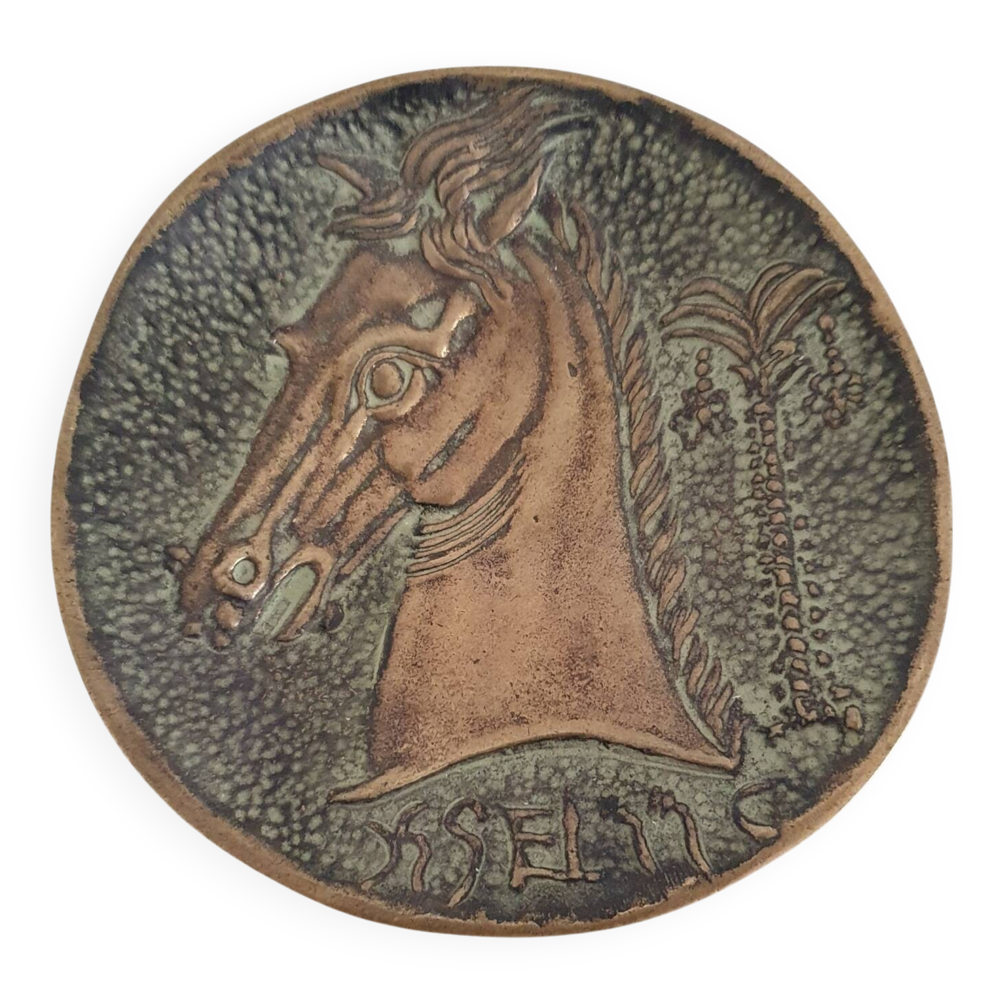 Art Deco bronze pocket emptier by Max Le Verrier