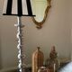 Miroir en résine doré style Louis XV h47 X l28