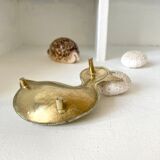 Brass ashtray duck