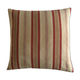Feather cushion early 20th in canvas 65cmx65cm