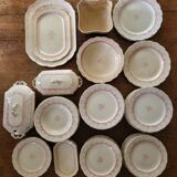Antique English ceramic service