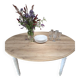 Table en chêne massif esprit campagne chic