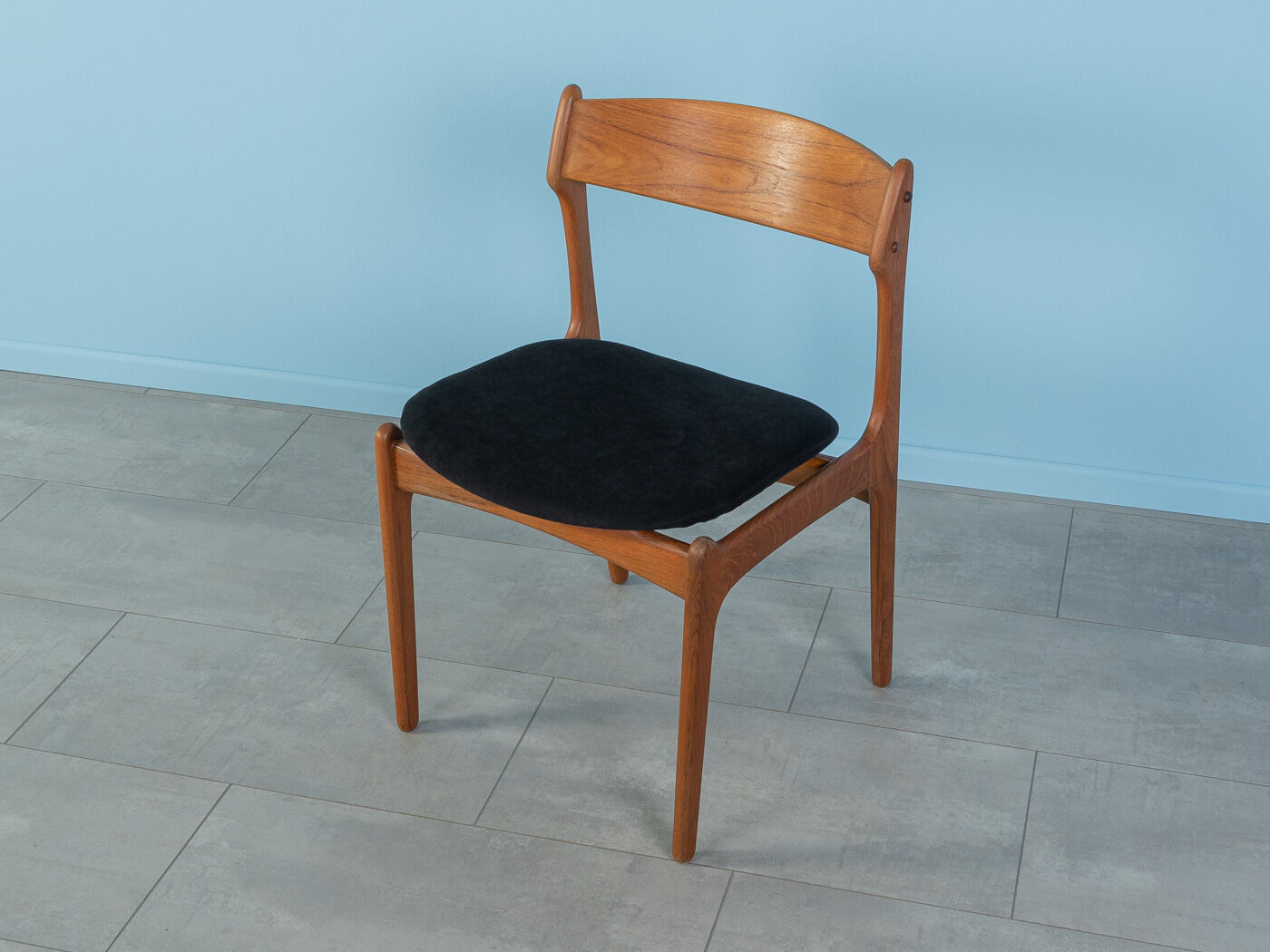1950s dining chairs, Erik Buch