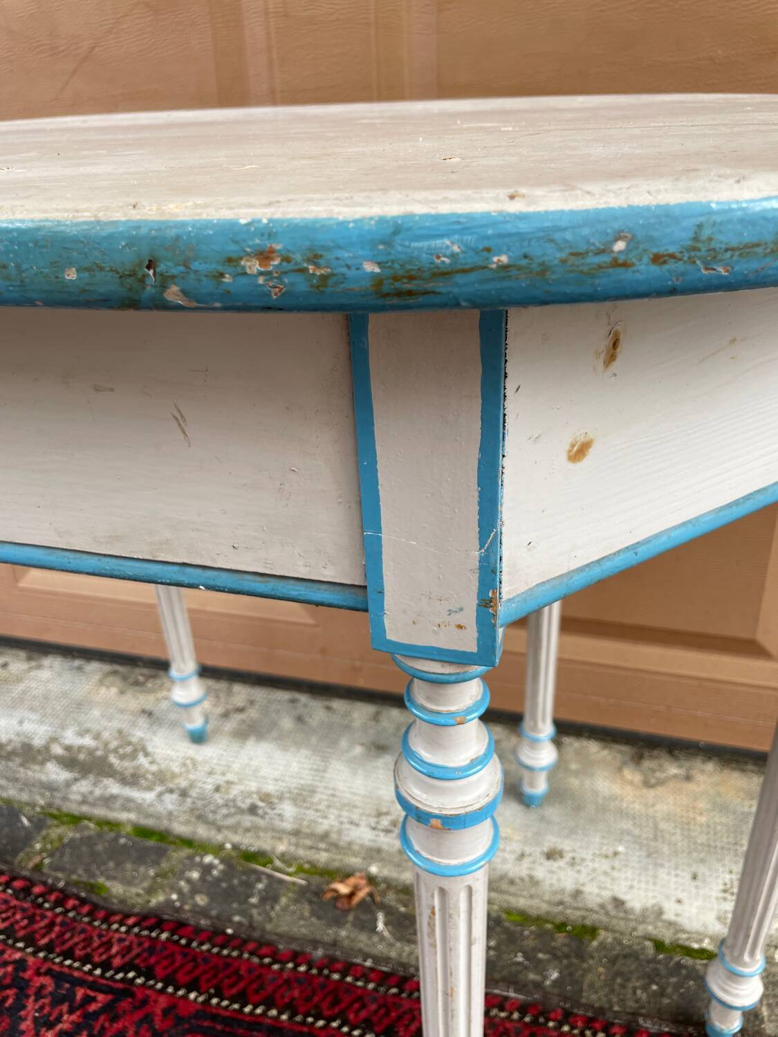 Middle table re-embellished