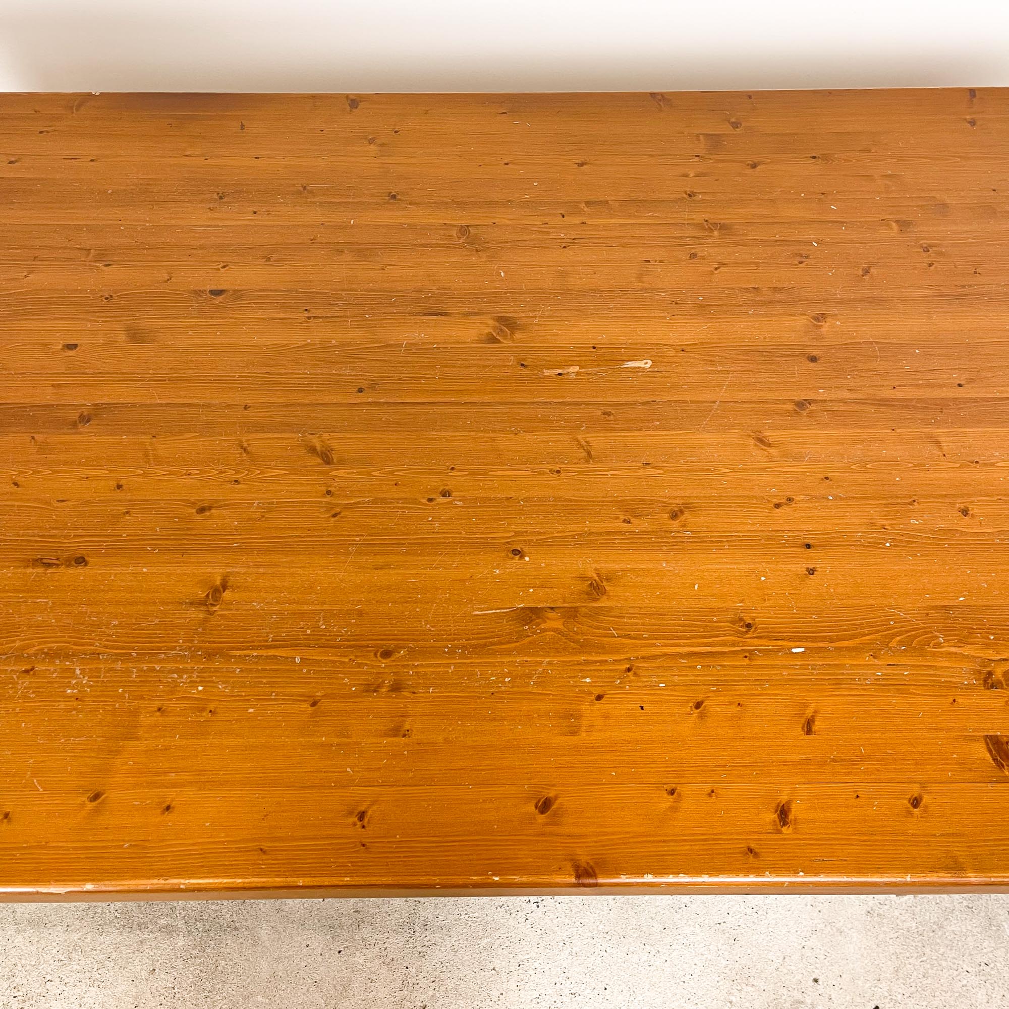 Country house wooden dining table