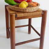 Rustic French Provence Wicker Basket Centerpiece / Vide-Poche – Mid 20th Century