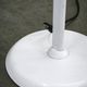 1970s Italian Murano Glass Dimmable Torchiere Floor Lamp