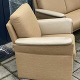 Vintage overveen 2 seater and lounge chair