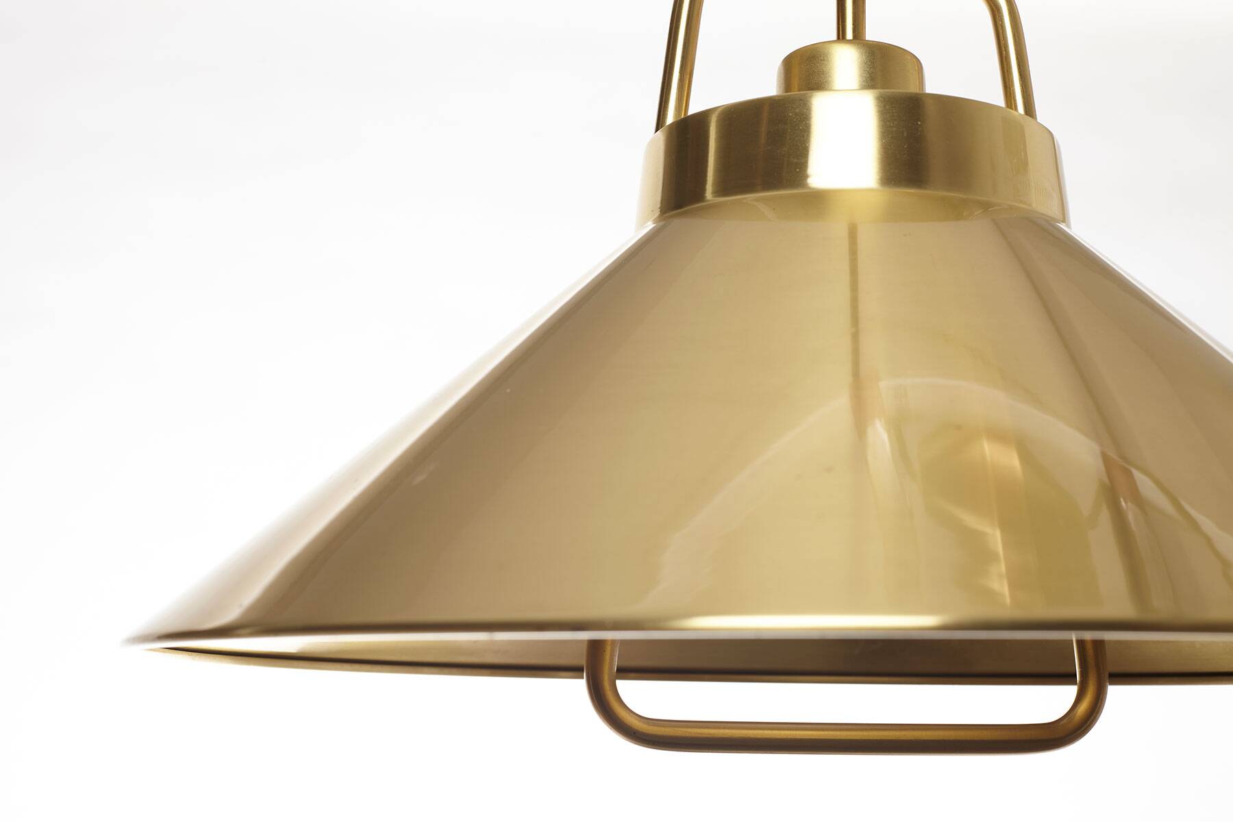 Brass Pendant Light by Fog & Mørup, Denmark 1970’s