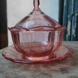 Pink glass candy maker