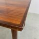 Square dining table in palisander by Lübke, 1960