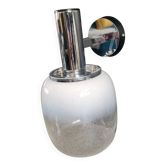 Applique Targetti Sankey globe en verre bullé bicolore - Ref 856