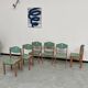 6 community chairs from the 80s