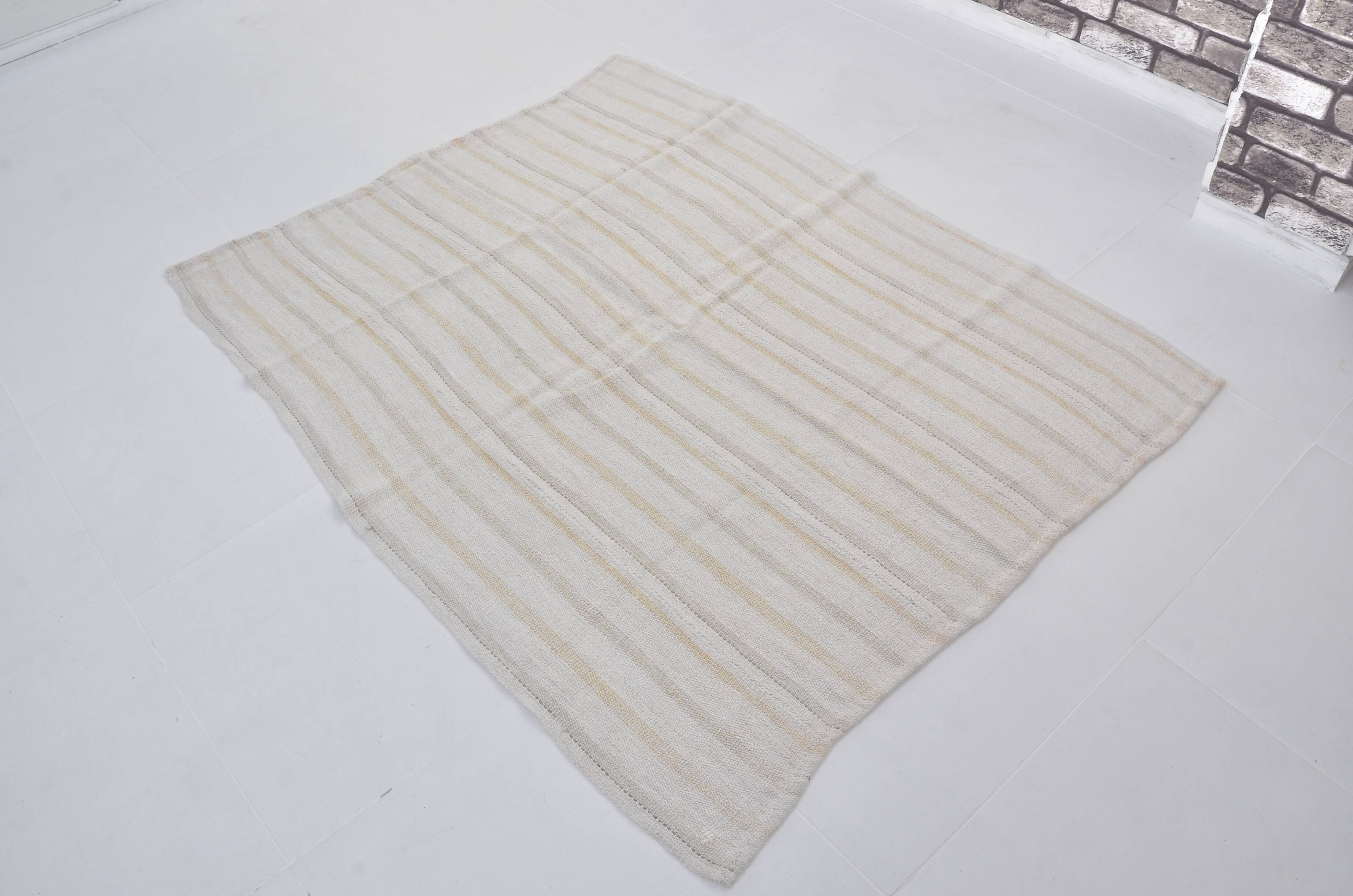 Vintage Anatolian Hemp Kilim Rug sku 3689