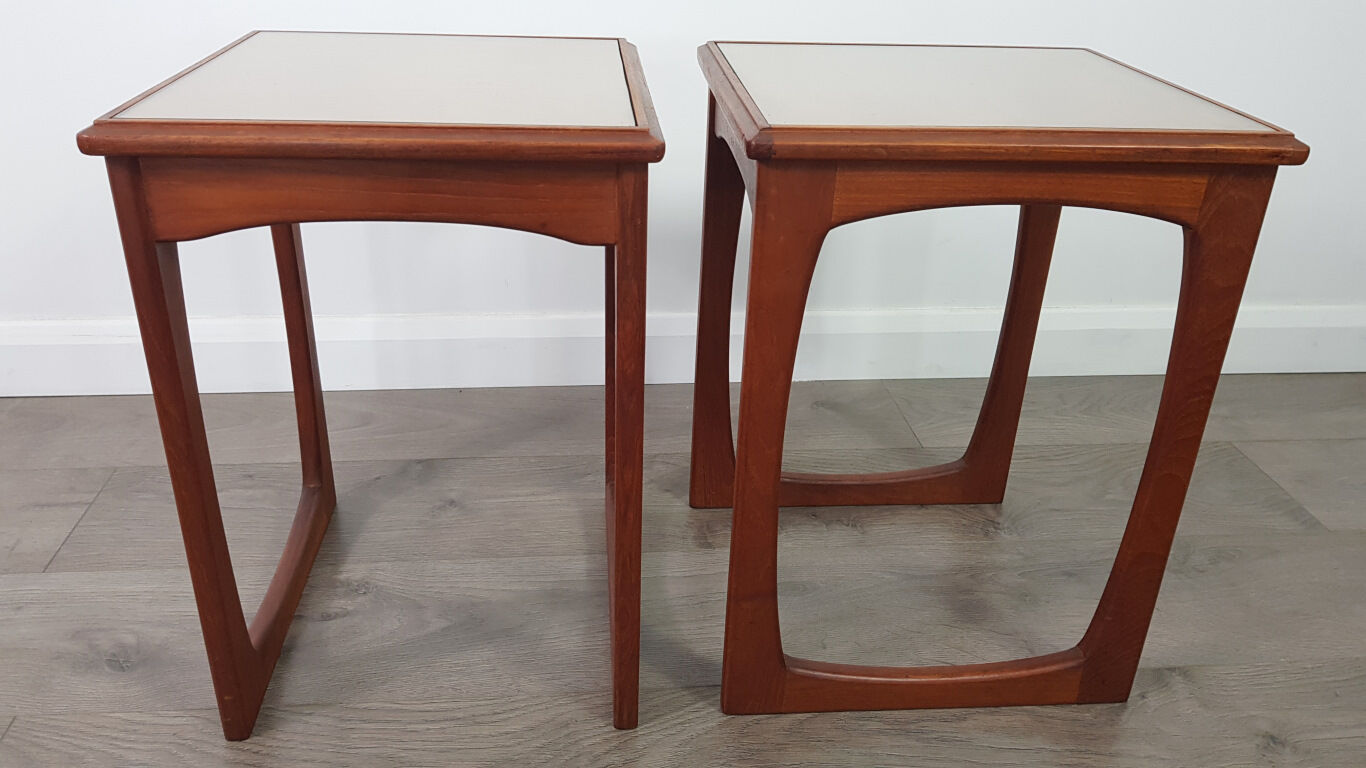 Pair of nightstands, 1960s