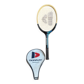 Vintage donnay team gt wooden tennis racket + donnay cover #