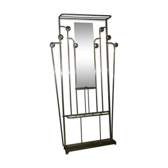 50's old aluminium coat hanger