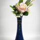 Porcelain and silver soliflore vase, 1st grade - Paul Millet, early 20th century