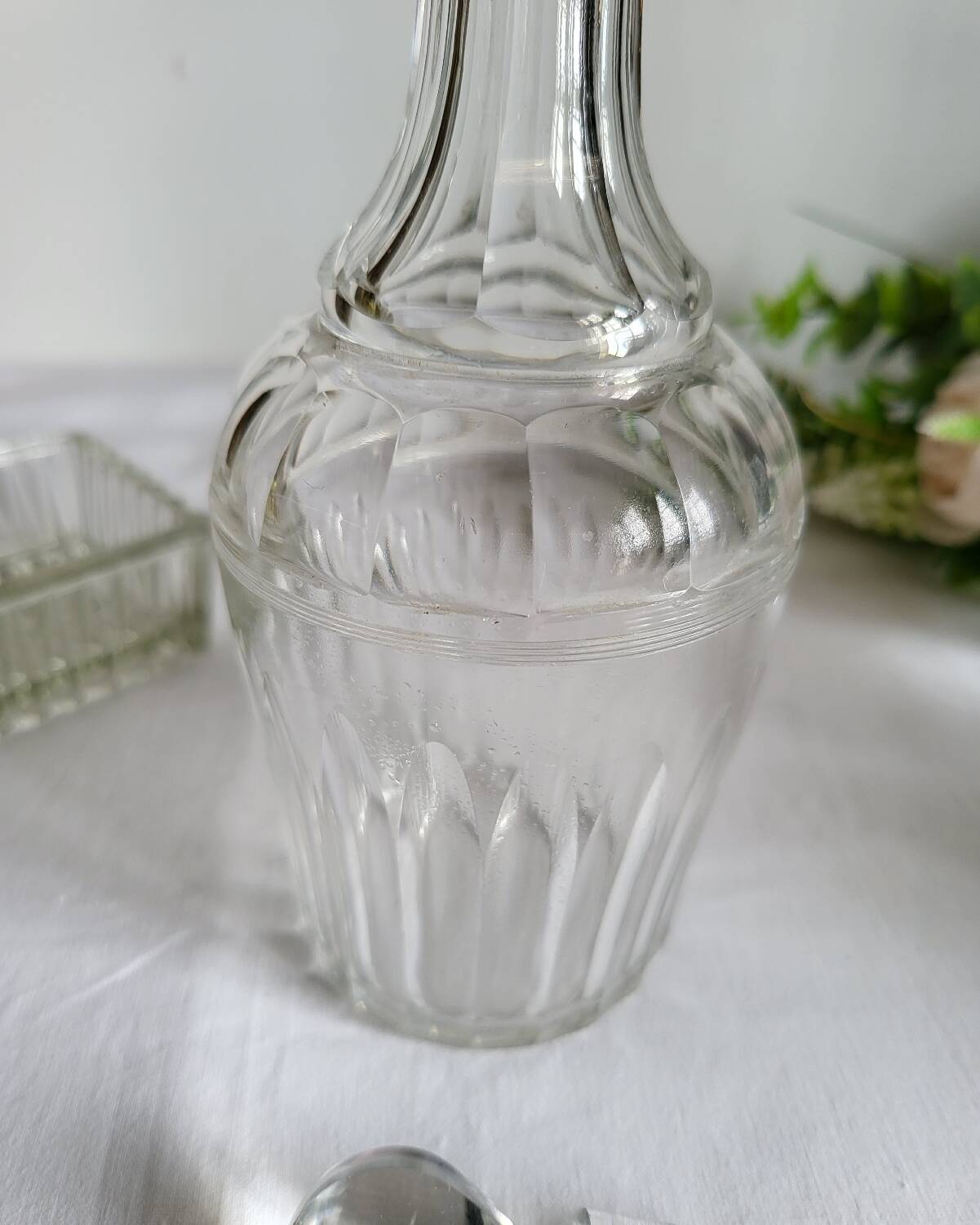 Crystal Decanter for Liqueur and Digestive Water