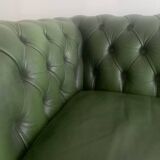 Canapé Chesterfield en cuir