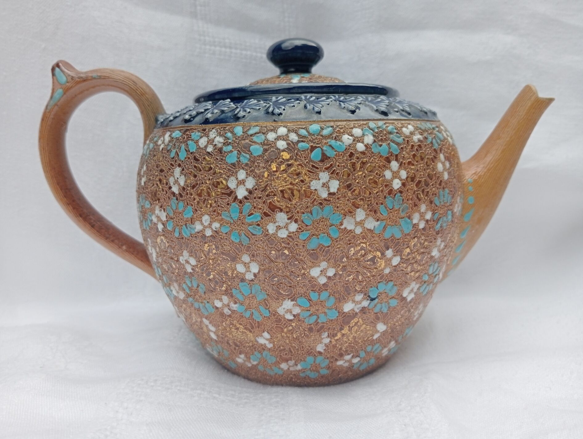 Doulton Slater's Teapot and Creamer