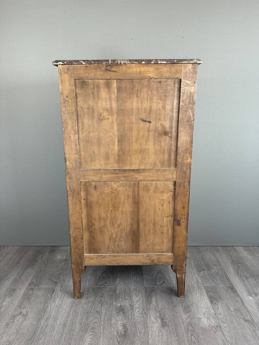 Louis XV marquetry secretary, Napoleon III period