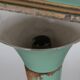Vintage lamp in metal and wood