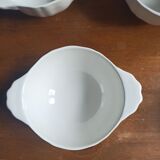 White faience bowls from Gien