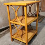 Small shelf in rattan year 50