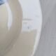 Lot of 2 hollow plates Digoin Sarreguemines model "blue rose"