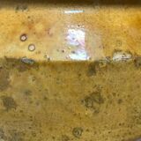 Yellow grease pot from the South West region of France