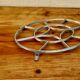 Vintage aluminium trivet