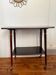 Table desserte pieds compas vintage