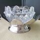 Pique fleur , bouquetière , centre de table Genuine Crystal