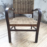 Bridge armchair Vroom and Dreesman in rope