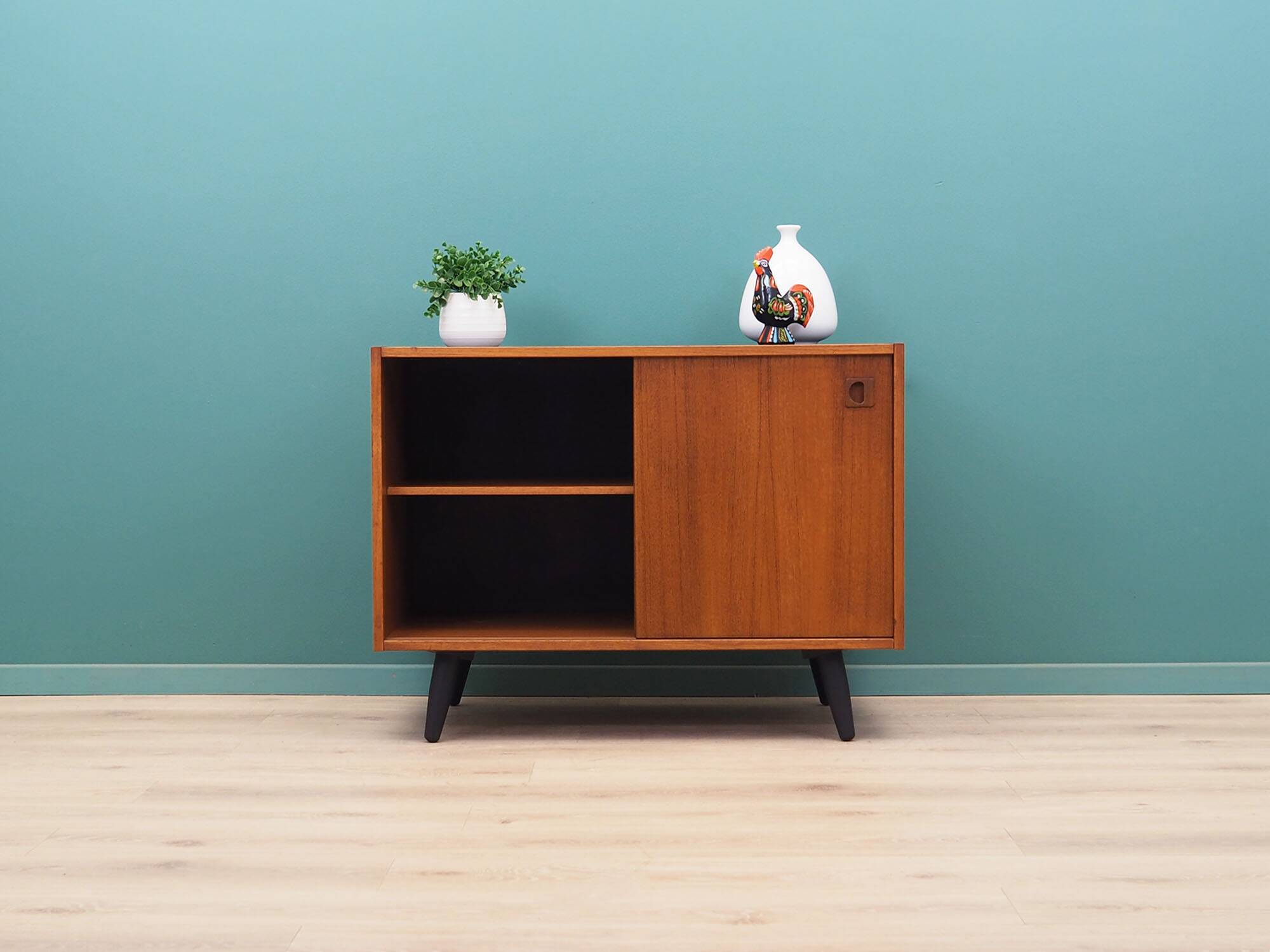 Teak cabinet, Danish design, 1970s, production: Denmark