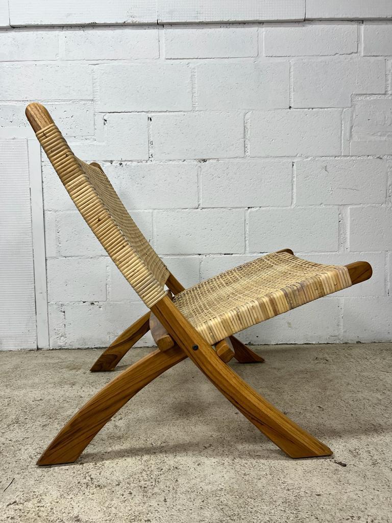 Fauteuil en osier