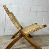 Wicker armchair