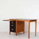 1960s desk with black details